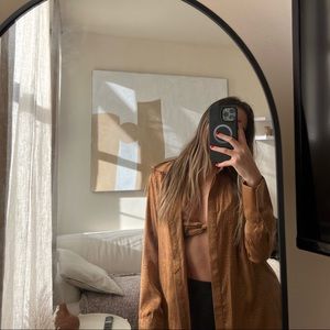 Matching Set: bandeau top and button down - NEW